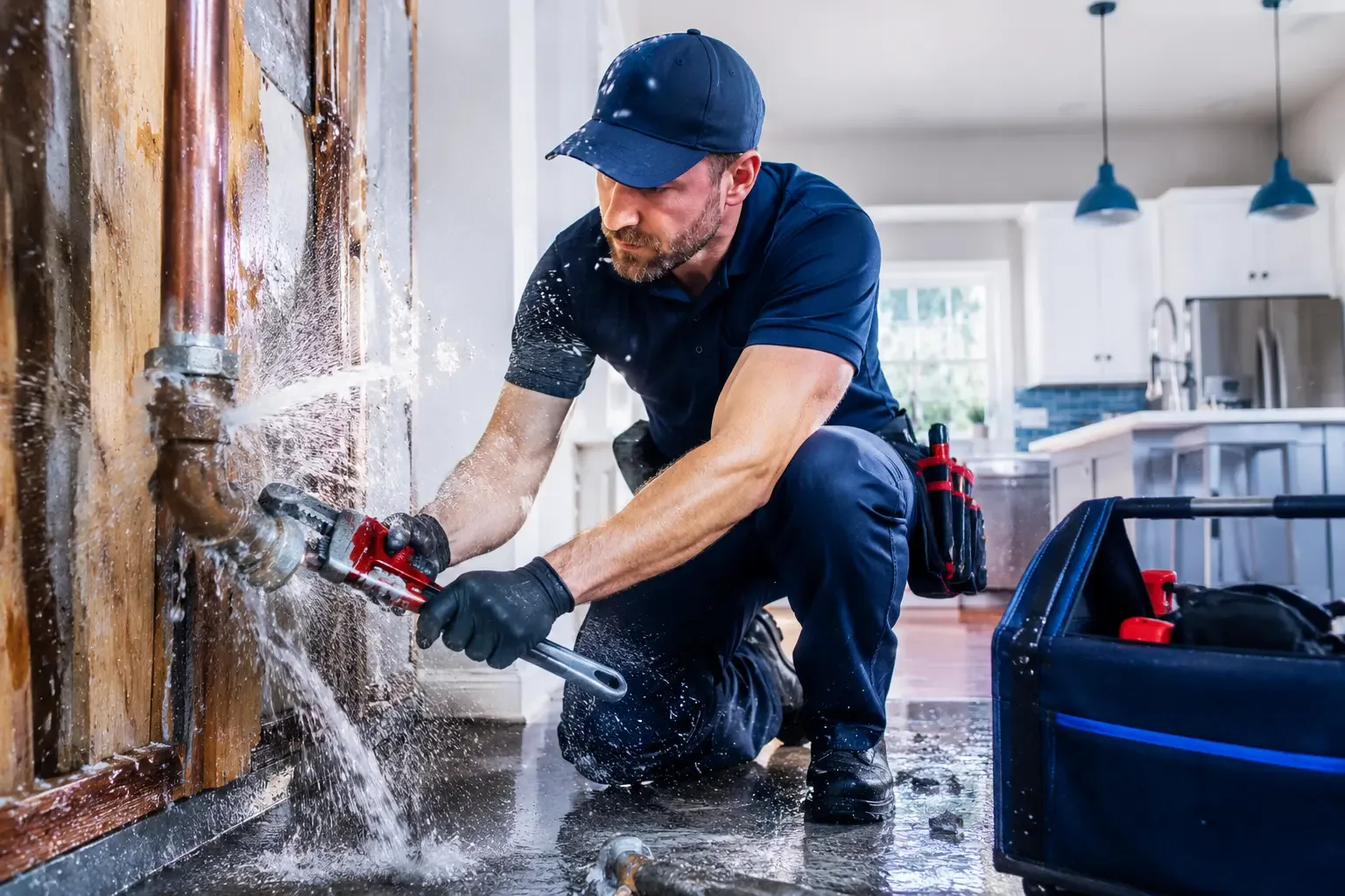 Local emergency pipe repair professionals in Russellville, IN